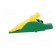 Crocodile clip | 32A | 1kVDC | yellow-green | Grip capac: max.30mm фото 3