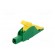 Crocodile clip | 32A | 1kVDC | yellow-green | Grip capac: max.30mm фото 6