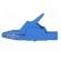 Crocodile clip | 34A | blue | Grip capac: max.30mm | Socket size: 4mm фото 3