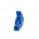 Crocodile clip | 34A | blue | Grip capac: max.30mm | Socket size: 4mm paveikslėlis 5