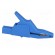 Crocodile clip | 34A | blue | Grip capac: max.30mm | Socket size: 4mm фото 7