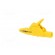 Crocodile clip | 34A | yellow | Grip capac: max.30mm | 300V фото 4