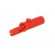 Crocodile clip | 3A | 60VDC | red | Grip capac: max.6mm image 2