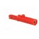 Crocodile clip | 3A | 60VDC | red | Grip capac: max.6mm image 4