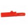 Crocodile clip | 3A | 60VDC | red | Grip capac: max.6mm image 7