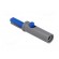 Crocodile clip | 6A | 60VDC | blue | Grip capac: max.7.5mm paveikslėlis 4