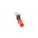 Crocodile clip | red | Grip capac: max.14mm | Socket size: 4mm image 5