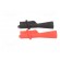 Crocodile clip | 10A | 1kVDC | red and black | Grip capac: max.8mm image 3