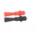 Crocodile clip | 10A | 1kVDC | red and black | Grip capac: max.8mm image 7