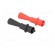Crocodile clip | 10A | 1kVDC | red and black | Grip capac: max.8mm image 8