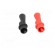 Crocodile clip | 10A | 1kVDC | red and black | Grip capac: max.8mm image 9