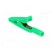 Crocodile clip | 10A | 60VDC | green | Overall len: 41.5mm фото 4