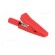 Crocodile clip | 10A | 60VDC | red | Overall len: 41.5mm image 8