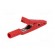 Crocodile clip | 15A | 60VDC | red | Grip capac: max.4mm image 6