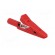 Crocodile clip | 15A | 60VDC | red | Grip capac: max.4mm image 8