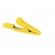 Crocodile clip | 15A | 60VDC | yellow | Grip capac: max.4mm image 8