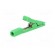Crocodile clip | 5A | 70VDC | green | Overall len: 42mm фото 6