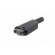 4mm banana | 19A | 1kV | black | insulated,with 4mm axial socket image 6