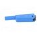 4mm banana | 19A | 1kV | blue | insulated,with 4mm axial socket | 1mm2 фото 3