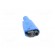 4mm banana | 19A | 1kV | blue | insulated,with 4mm axial socket | 1mm2 image 5