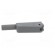 4mm banana | 19A | 1kV | grey | insulated,with 4mm axial socket | 1mm2 image 3