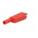 4mm banana | 19A | 1kV | red | insulated,with 4mm axial socket | 1mm2 image 2