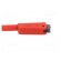 4mm banana | 19A | 1kV | red | insulated,with 4mm axial socket | 1mm2 paveikslėlis 3