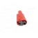 4mm banana | 19A | 1kV | red | insulated,with 4mm axial socket | 1mm2 image 5