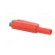 4mm banana | 32A | 1kV | red | insulated,with 4mm axial socket image 8