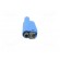 4mm banana | 32A | 1kV | blue | insulated,with 4mm axial socket фото 5