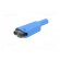 4mm banana | 32A | 1kV | blue | insulated,with 4mm axial socket image 6