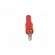 Adapter | banana 2mm socket,banana 4mm plug | 10A | 70VDC | red | 52mm image 9