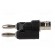 Adapter | BNC socket,banana 4mm plug x2 | 500VAC image 7