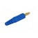 Plug | 4mm banana | 10A | 60VDC | blue | Max.wire diam: 2.8mm image 6