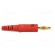 Plug | 4mm banana | 10A | 33VAC | 70VDC | red | Max.wire diam: 2mm | 0.5mm2 image 7