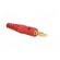 Plug | 4mm banana | 10A | 33VAC | 70VDC | red | Max.wire diam: 2mm | 0.5mm2 image 8