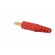 Plug | 4mm banana | 10A | 60VDC | red | Max.wire diam: 2.8mm paveikslėlis 4