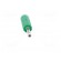 Plug | 4mm banana | 10A | 50VDC | green | non-insulated | for cable image 9