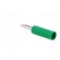 Plug | 4mm banana | 10A | 50VDC | green | non-insulated | for cable image 4