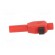 Plug | 4mm banana | 10A | 600V | red | insulated | Plating: nickel plated image 3