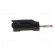 Plug | 4mm banana | 10A | 60VDC | black | 58.5mm | Mounting: on cable image 7