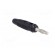 Plug | 4mm banana | 10A | 60VDC | black | Max.wire diam: 4mm | on cable image 8