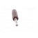 Plug | 4mm banana | 10A | 60VDC | brown | non-insulated | for cable | 10mΩ image 9