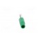 Plug | 4mm banana | 10A | 60VDC | green | non-insulated | for cable | 10mΩ image 5