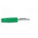 Plug | 4mm banana | 10A | 60VDC | green | non-insulated | for cable | 10mΩ image 7