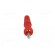 Plug | 4mm banana | 10A | 60VDC | red | non-insulated | Overall len: 60mm фото 9