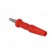 Plug | 4mm banana | 10A | 60VDC | red | non-insulated | Overall len: 60mm image 4