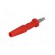 Plug | 4mm banana | 10A | 60VDC | red | non-insulated | Overall len: 60mm image 6