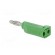 Plug | 4mm banana | 16A | 33VAC | 70VDC | green | Max.wire diam: 4mm фото 4