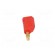 Plug | 4mm banana | 16A | 70VDC | red | Max.wire diam: 4mm | 1mm2 image 9